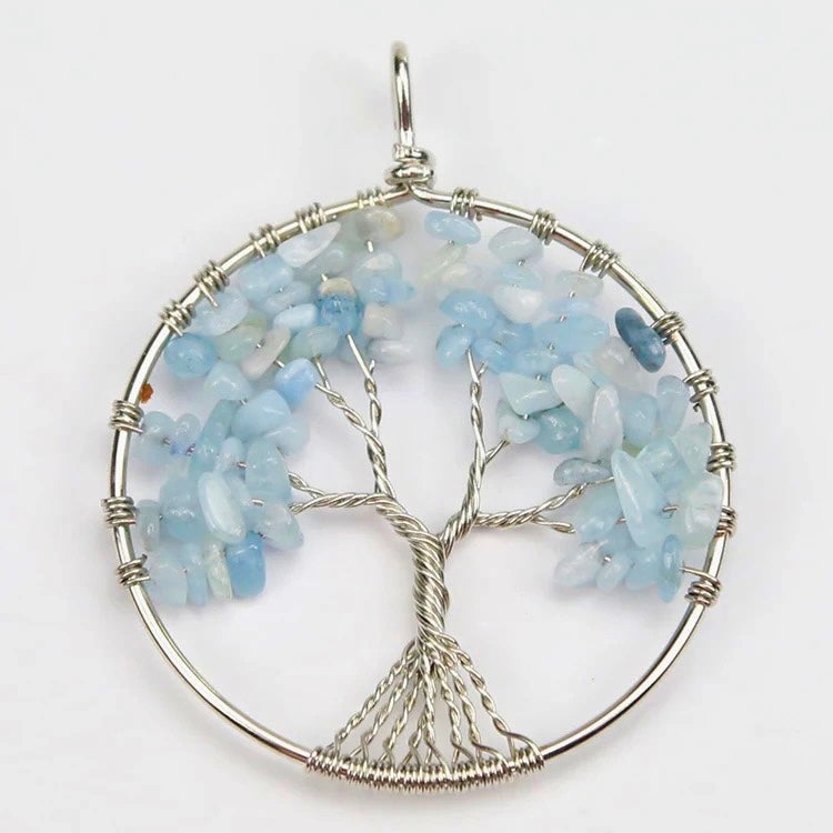 Tree of Life 7 Chakra Necklace