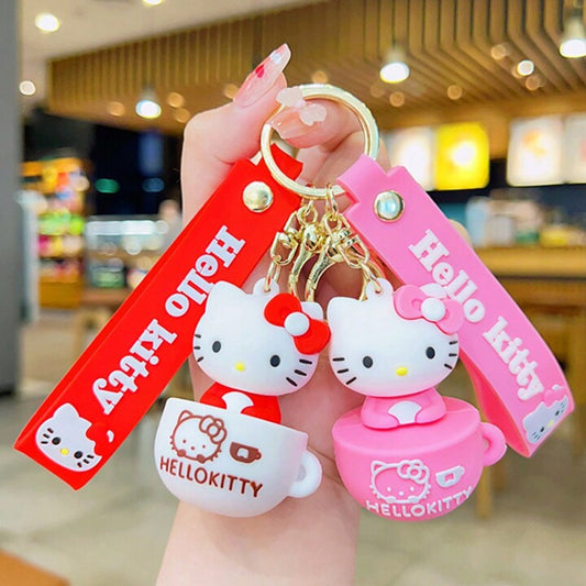 Adorable Hello Kitty Keychains