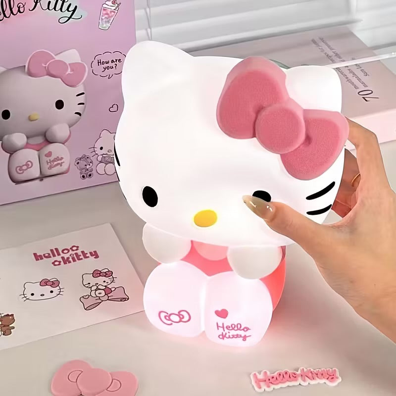 LIMITED EDITION- Large Hello Kitty Squishy Silicone Night Light + Remote