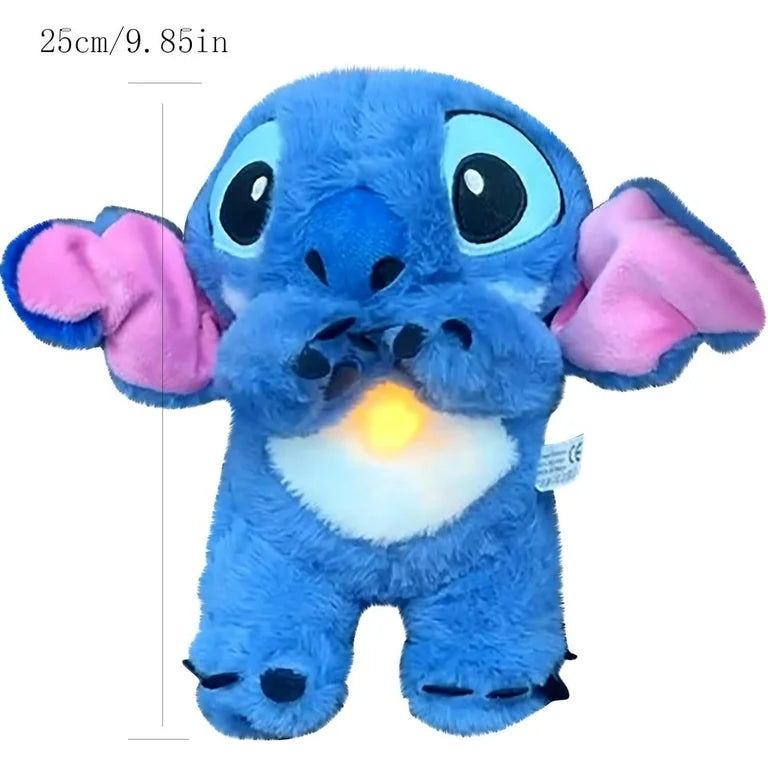 Stitch & Angel Breathing Plushie with Baby Music 🎵