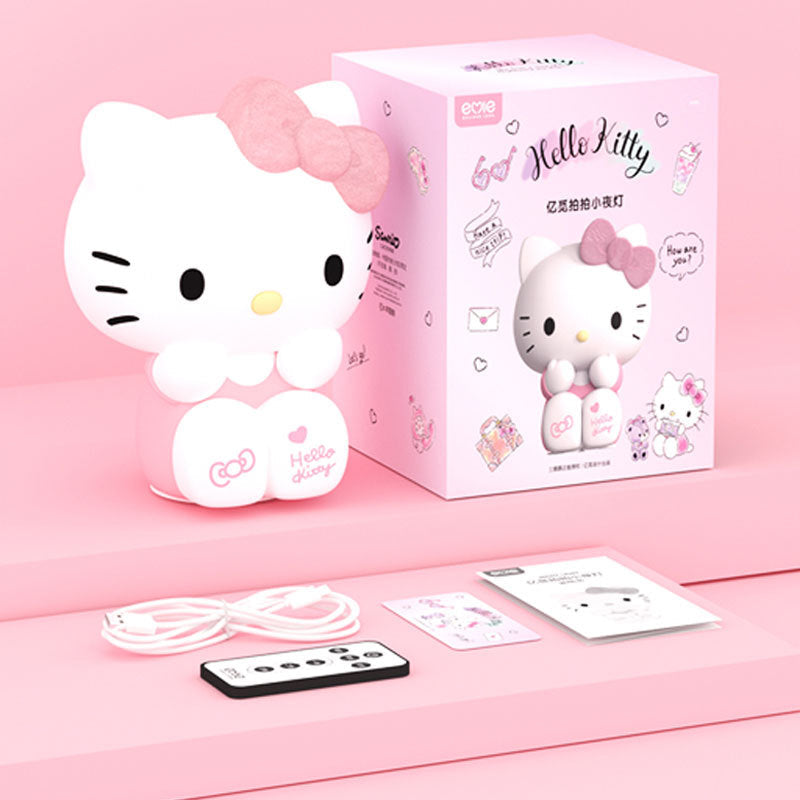 LIMITED EDITION- Large Hello Kitty Squishy Silicone Night Light + Remote