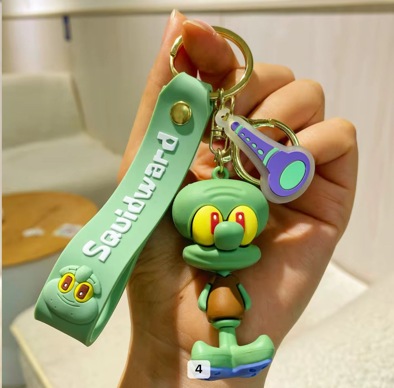 Spongebob Characters Adorable keychains