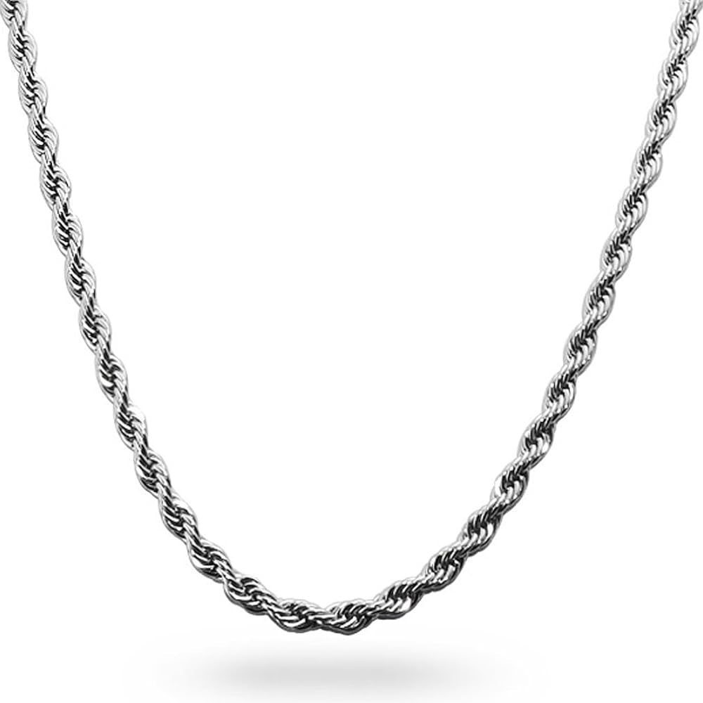 Stainless Steel Rope Chain 3MM (24” - 60CM)