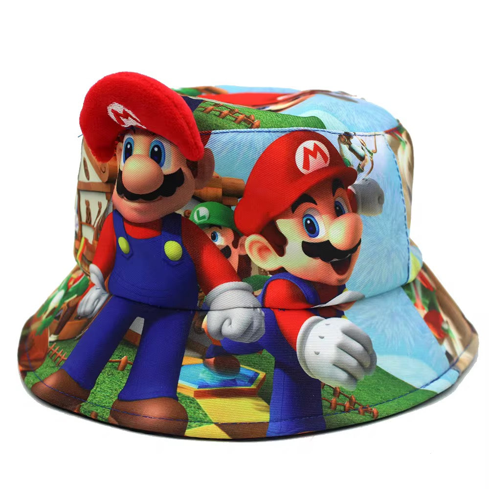 3D Printed Kids Bucket Hats - Cartoon & Game Characters Edition