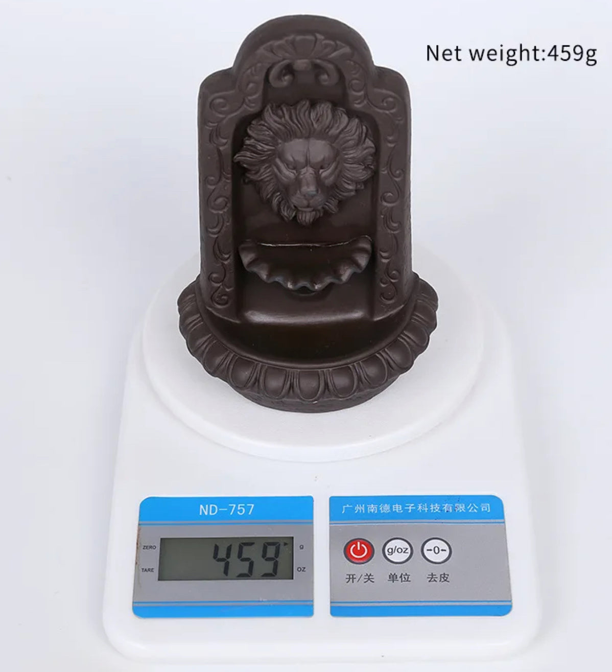 Lion Wall Incense Holder + 10 Free Back-Flow Incense Cones.