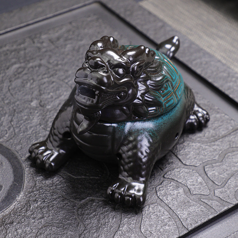 Ceramic Dragon Incense Holder