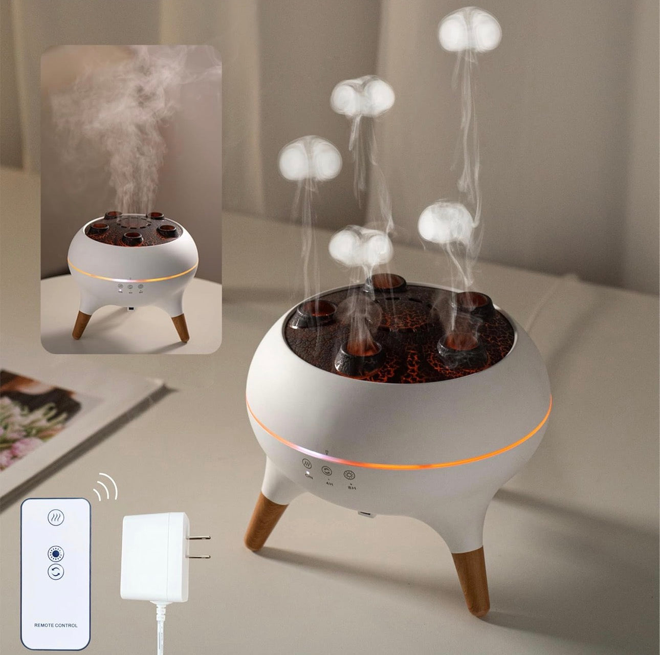 Dynamic Jellyfish Diffuser Air Humidifier (Remote Control)
