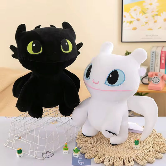 30cm Toothless Night Fury How to Train your Dragon (HTTYD) Plushies Pair
