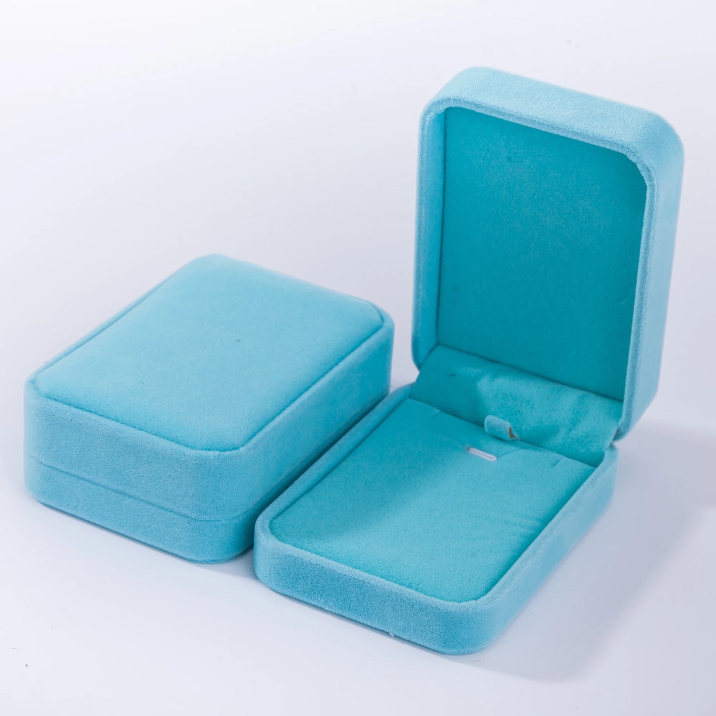 (Premium Packaging) High Quality Velvet Jewelry Set Box - Engagement Box