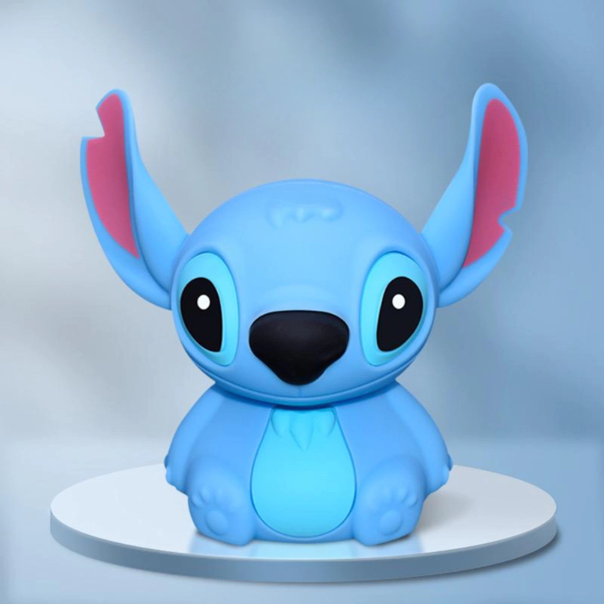 Stitch 7-Color Squishy Silicone Night Light