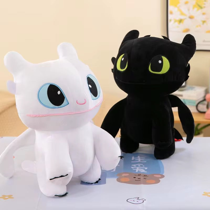 30cm Toothless Night Fury How to Train your Dragon (HTTYD) Plushies Pair