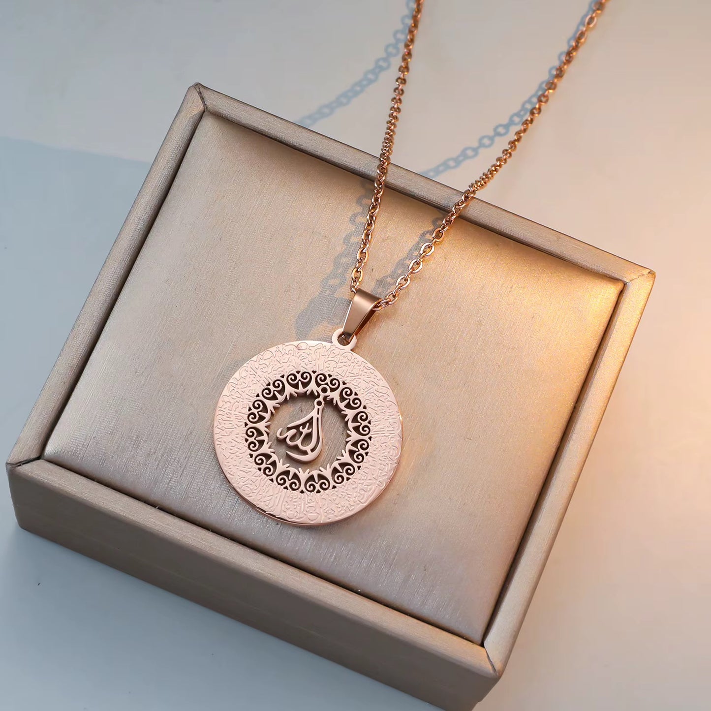 99 Names of Allah (Asma’ul Husna) Stainless Steel Necklace