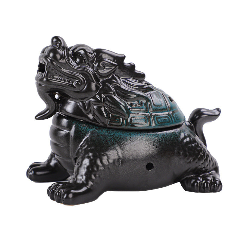 Ceramic Dragon Incense Holder