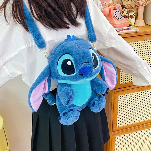 Disney Plush Stitch Mini Travel Kids Backpack