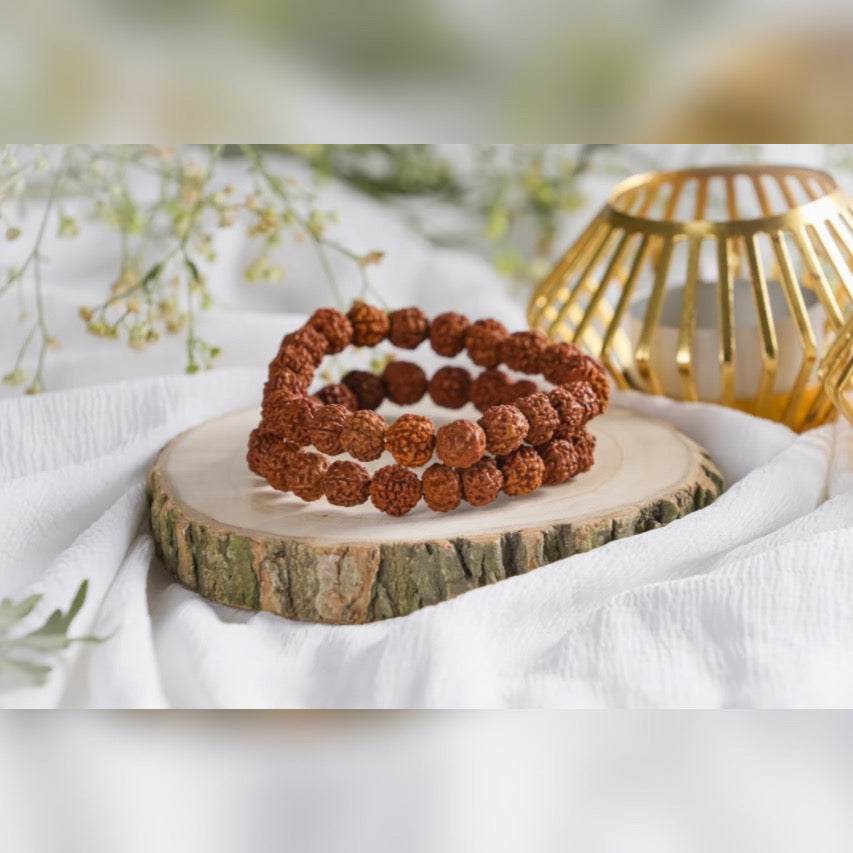 Plain Rudraksha Bracelet