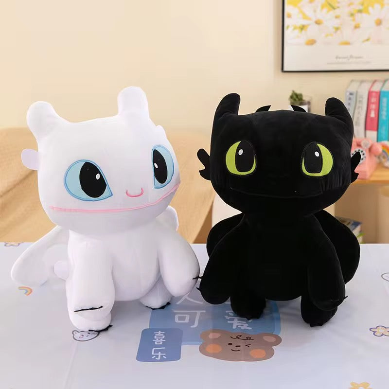 30cm Toothless Night Fury How to Train your Dragon (HTTYD) Plushies Pair