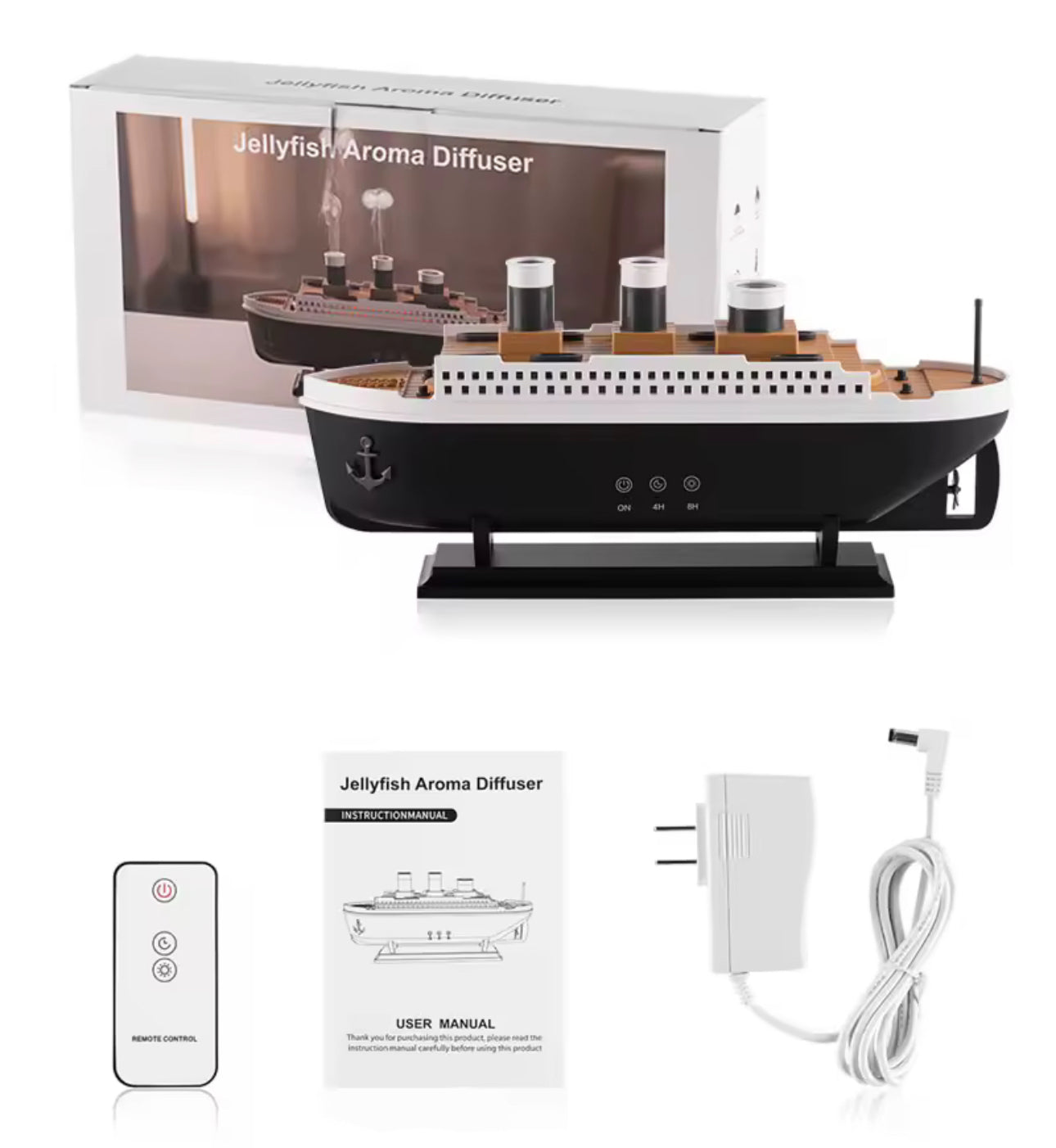 Titanic Design Jellyfish Pump Humidifier / Diffuser
