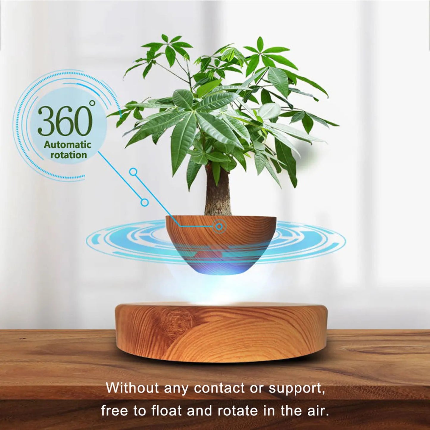 Magnetic Levitating / Floating Plant Pot