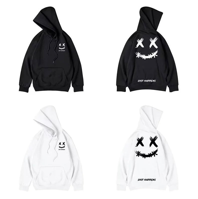 “Sh!t Happens” Trending Ghost Face Hoodie