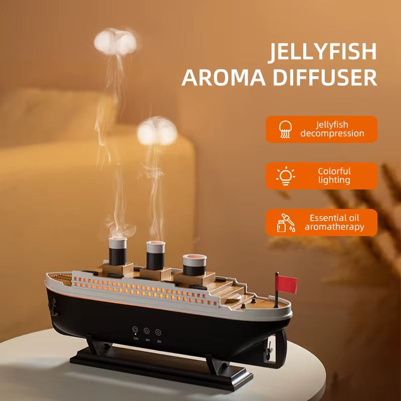 Titanic Design Jellyfish Pump Humidifier / Diffuser