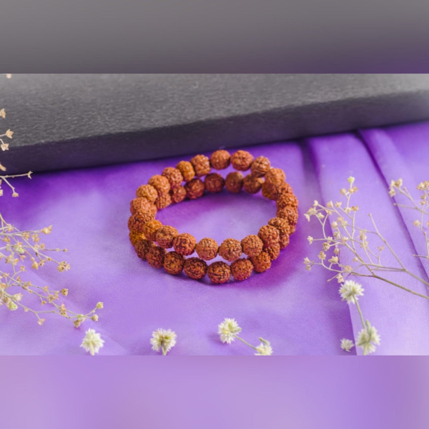 Plain Rudraksha Bracelet