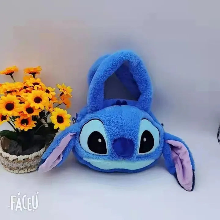 Disney Plush Stitch Mini Travel Kids Side Bag