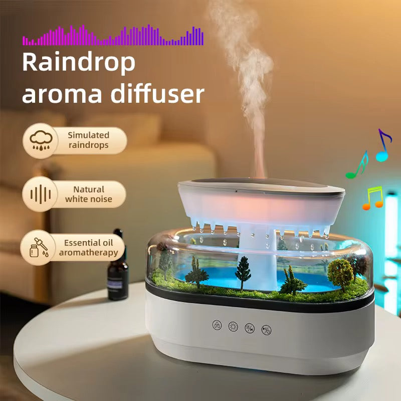 Forest Landscape Rain Drop Humidifier / Diffuser