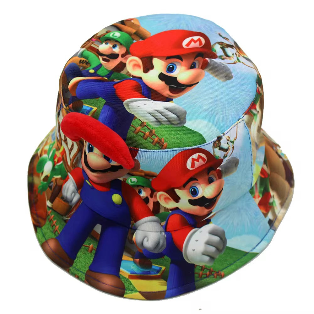 3D Printed Kids Bucket Hats - Cartoon & Game Characters Edition