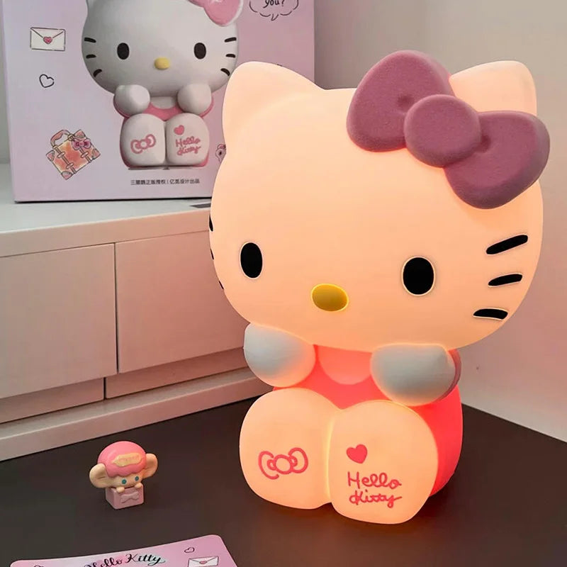 LIMITED EDITION- Large Hello Kitty Squishy Silicone Night Light + Remote