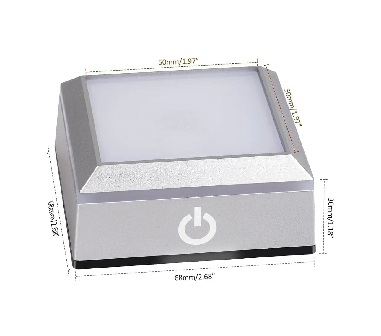 K9 Glass Crystal 3D Laser Engraved Hindu God Lamp (Lord Ganesh)