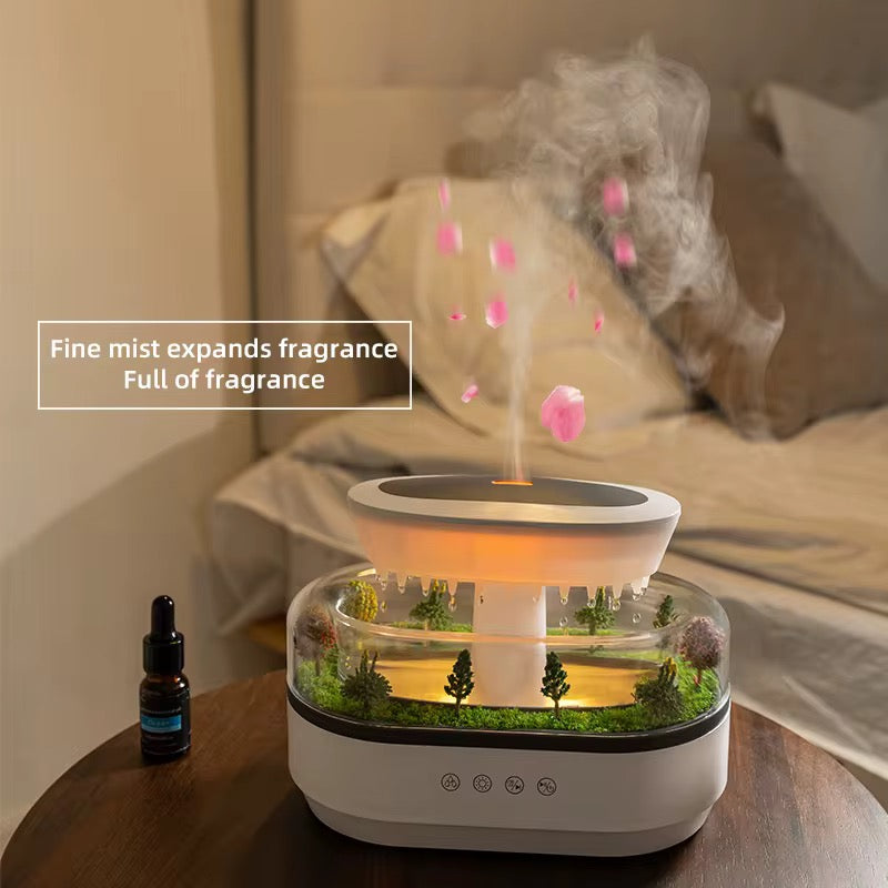 Forest Landscape Rain Drop Humidifier / Diffuser