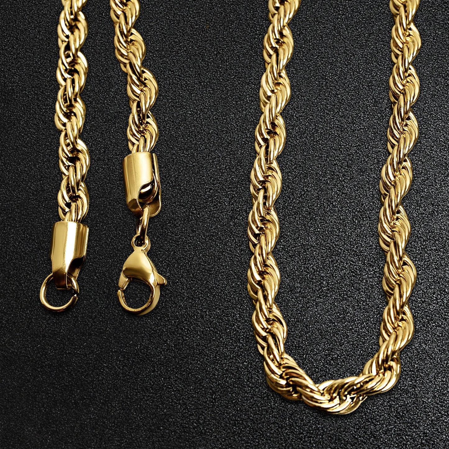 Stainless Steel Rope Chain 3MM (24” - 60CM)