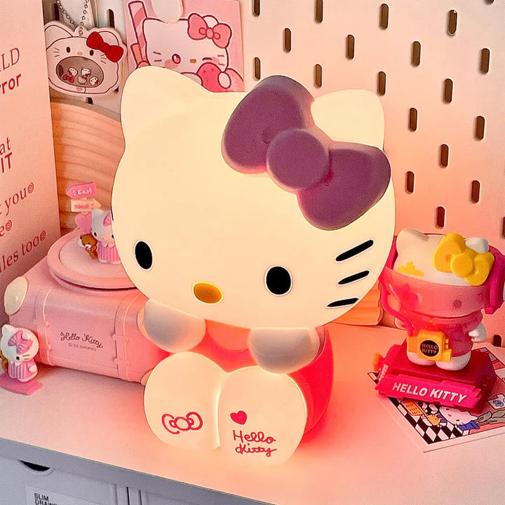 LIMITED EDITION- Large Hello Kitty Squishy Silicone Night Light + Remote