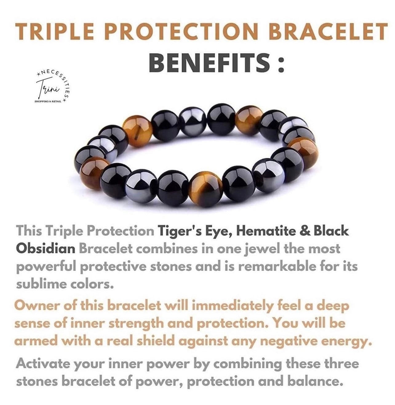 Triple Protection Bracelet