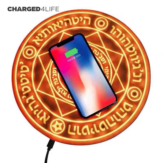 Doctor Strange Magic Array Wireless Charger Pad,10w Qi Fast Slim Wireless Charging Pad
