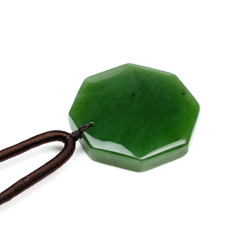 Yin-Yang Jade Stone Adjustable Necklace