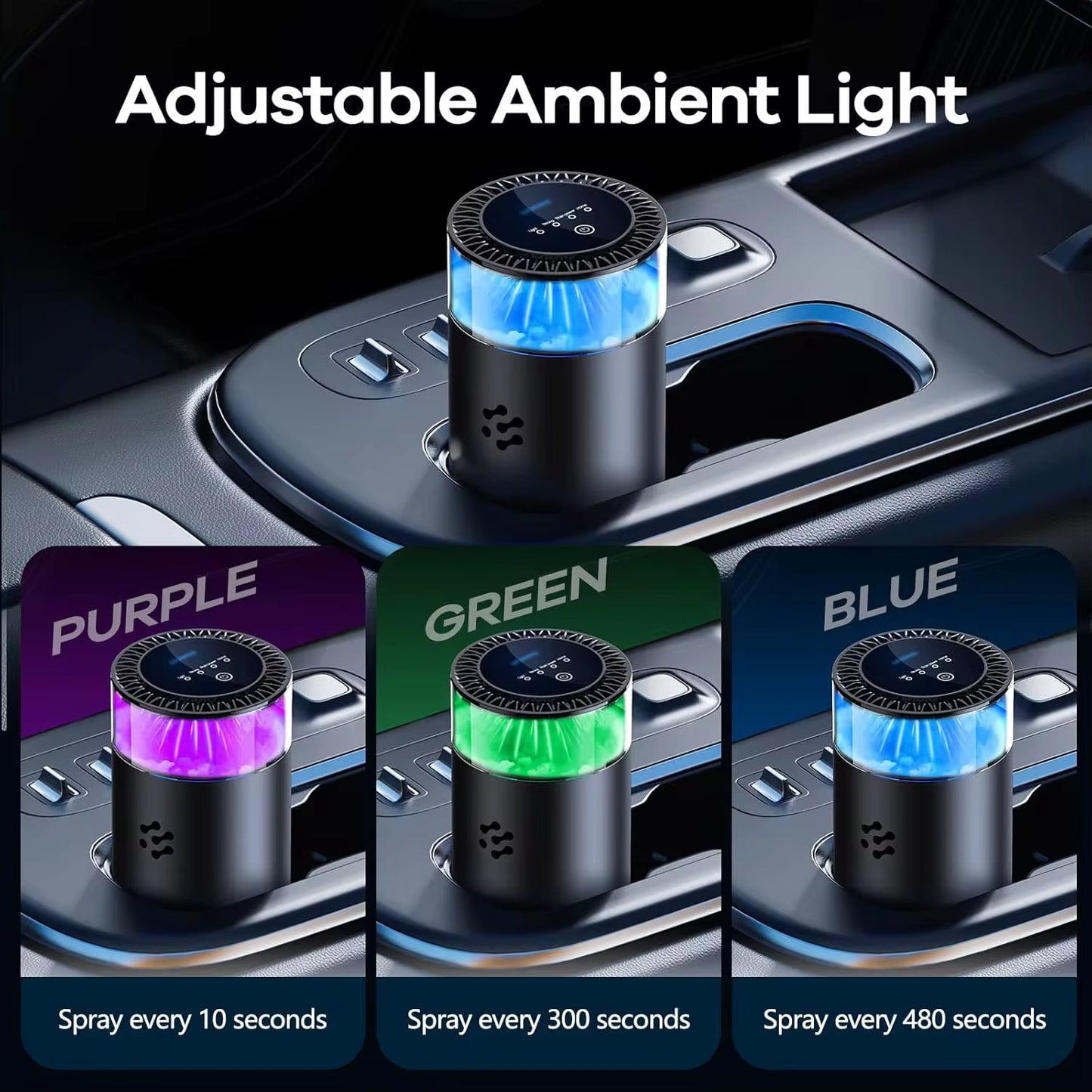 Smart Car Air Freshener & Aromatherapy Diffuser