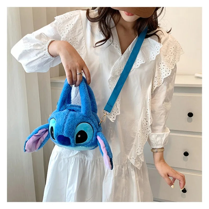 Disney Plush Stitch Mini Travel Kids Side Bag