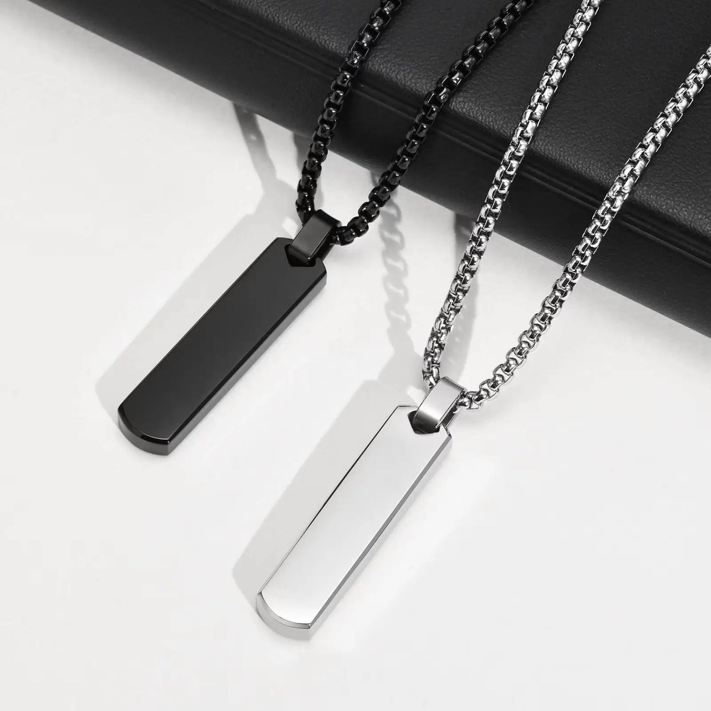 Customizable Stainless-Steel Necklace with Engraving