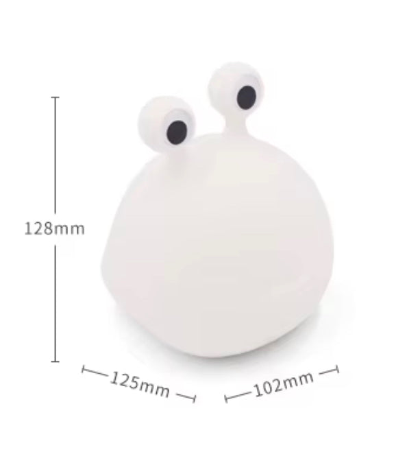 Adorable Squishy Silicone Animal Night Light (Slug)