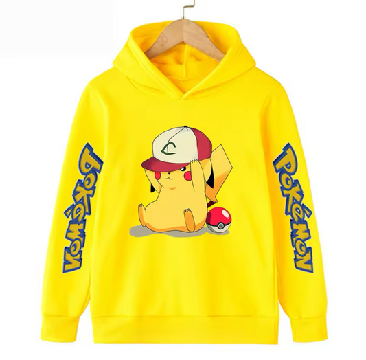 Pokémon Pikachu 3D Print Polyester Hoodie