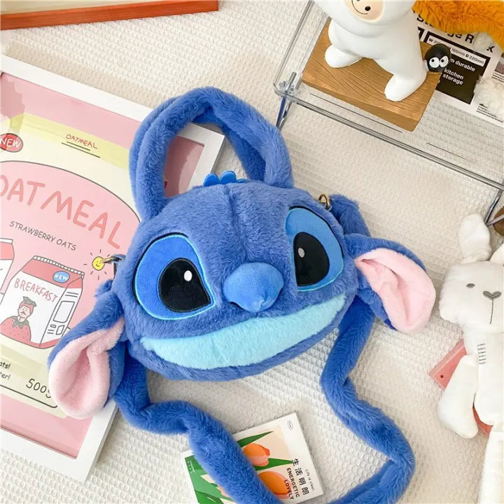 Disney Plush Stitch Mini Travel Kids Side Bag