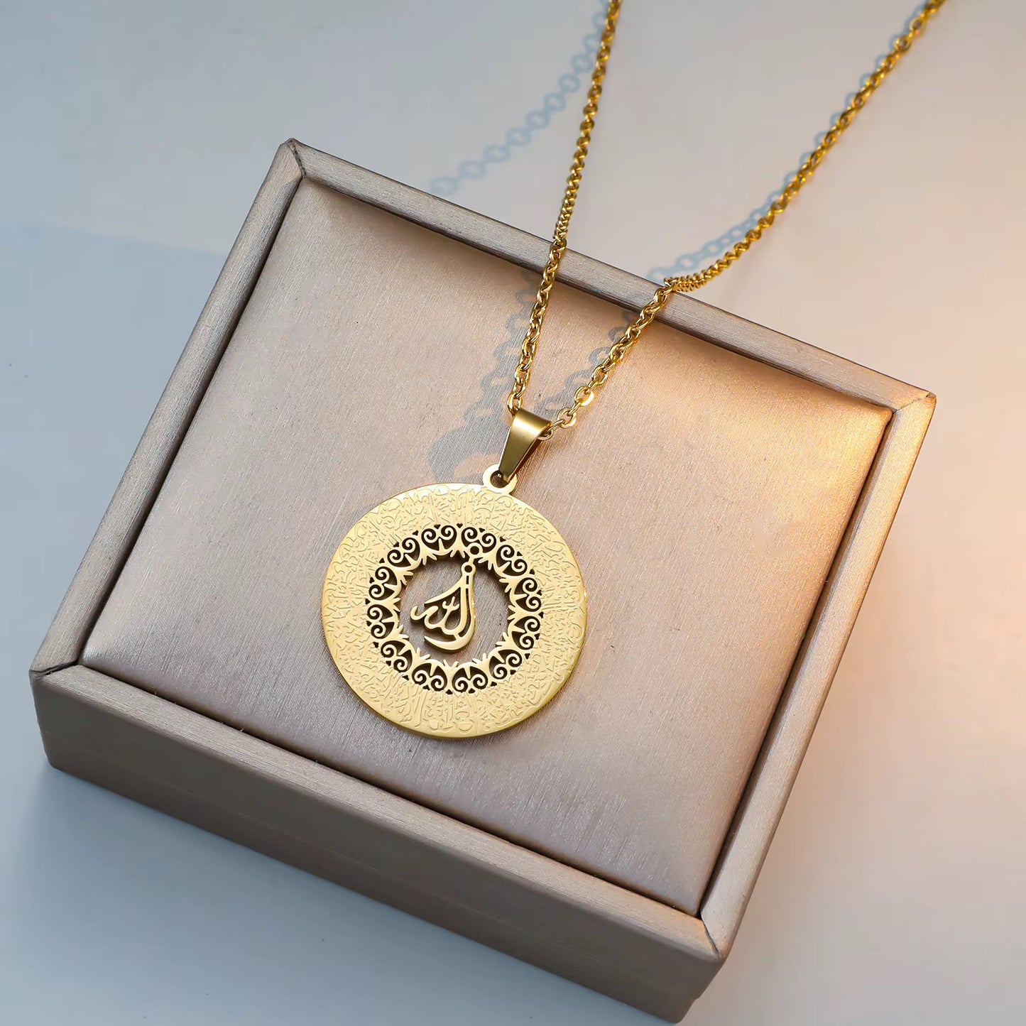 99 Names of Allah (Asma’ul Husna) Stainless Steel Necklace
