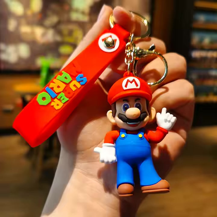 Mario & Luigi Keychains