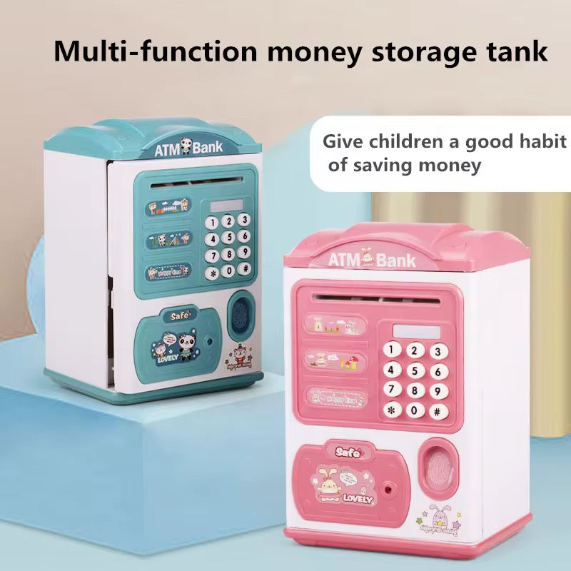 Kids Saving Money Automatic ATM Bank Machine Toy