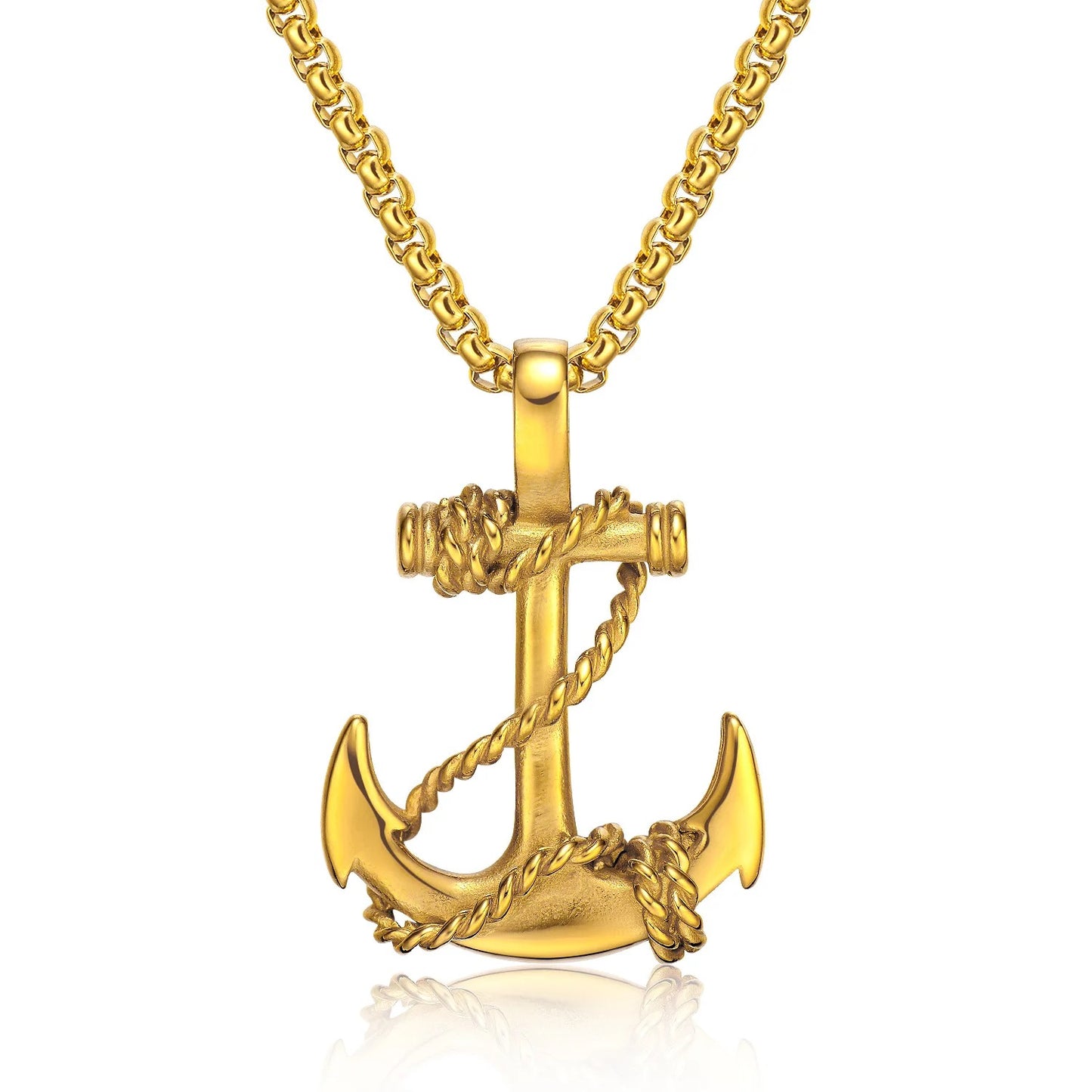 Alloy Anchor Necklace