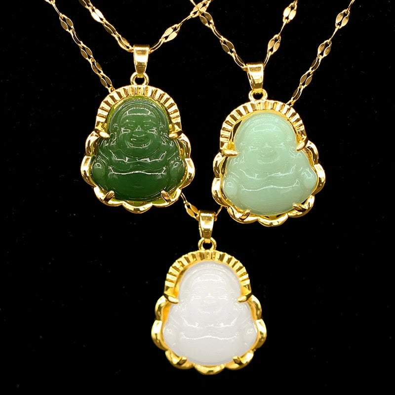 Buddha Jade Necklace