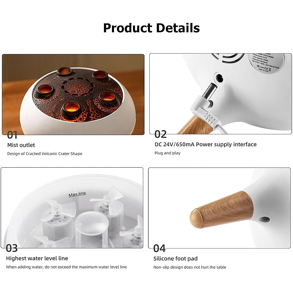 Dynamic Jellyfish Diffuser Air Humidifier + Remote Control