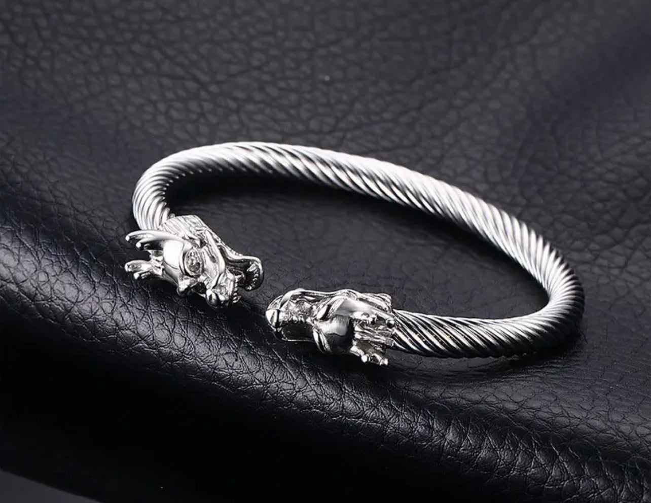 Stainless Steel Dragon Bracelet