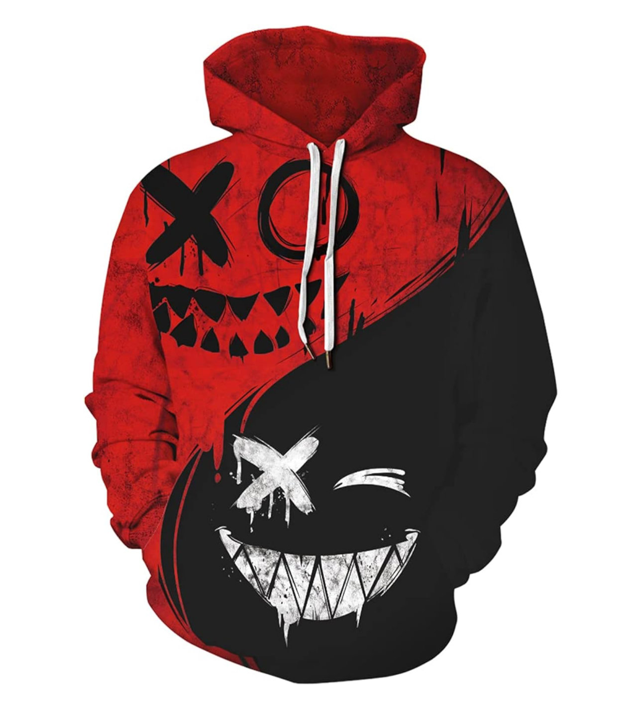 Ghost Face 3D Print Polyester Hoodie